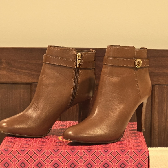 Tory Burch Brita Booties - Almond - Picture 4 of 4